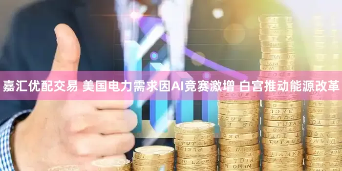 嘉汇优配交易 美国电力需求因AI竞赛激增 白宫推动能源改革