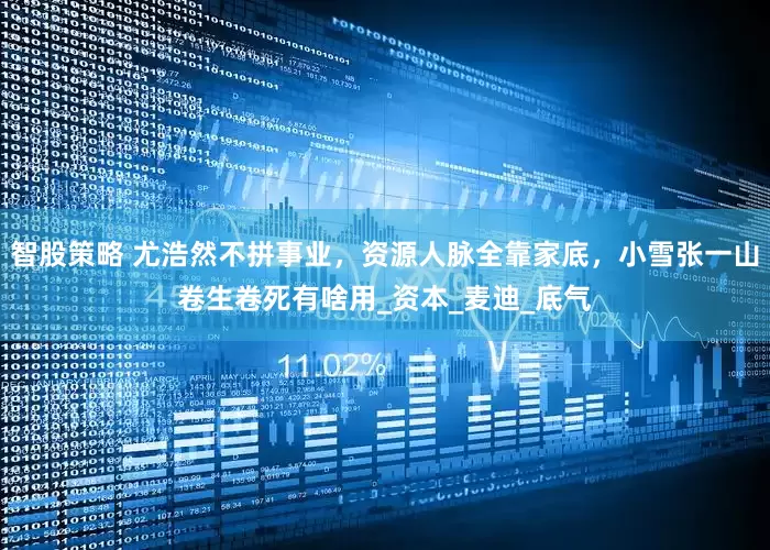 智股策略 尤浩然不拼事业，资源人脉全靠家底，小雪张一山卷生卷死有啥用_资本_麦迪_底气