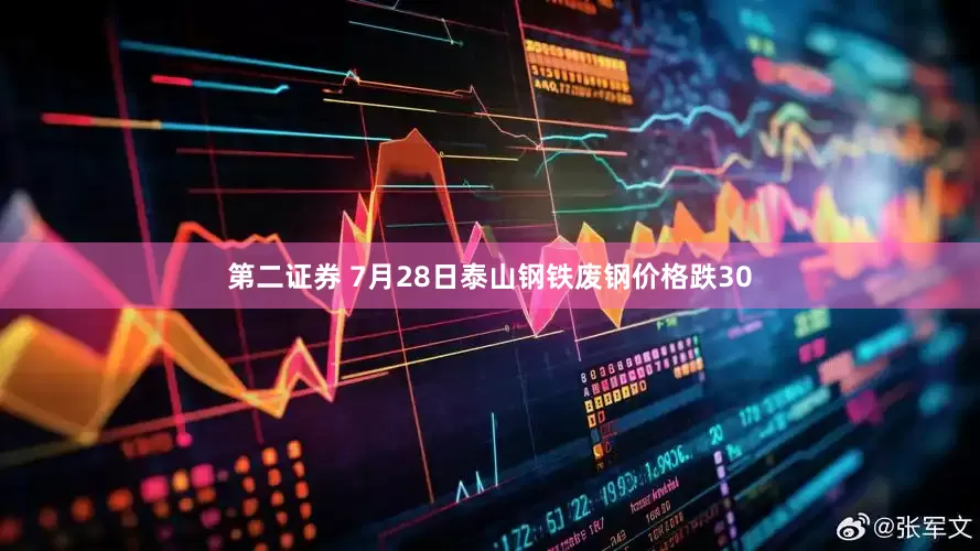 第二证券 7月28日泰山钢铁废钢价格跌30